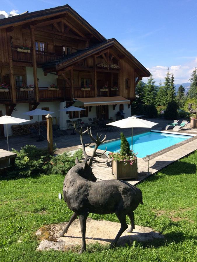 Le Cerf Amoureux Chalet Prive & Spa Sallanches Exterior foto